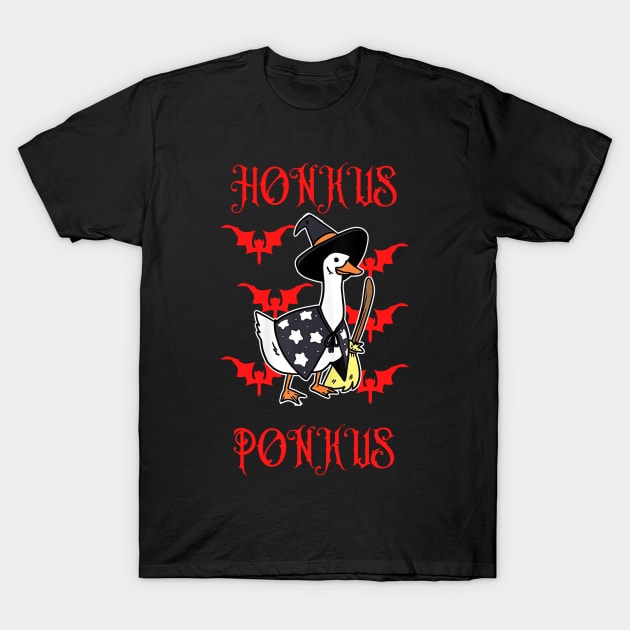 Honkus Ponkus | Honkus Ponkus Duck | Halloween T-Shirt by OrionBlue